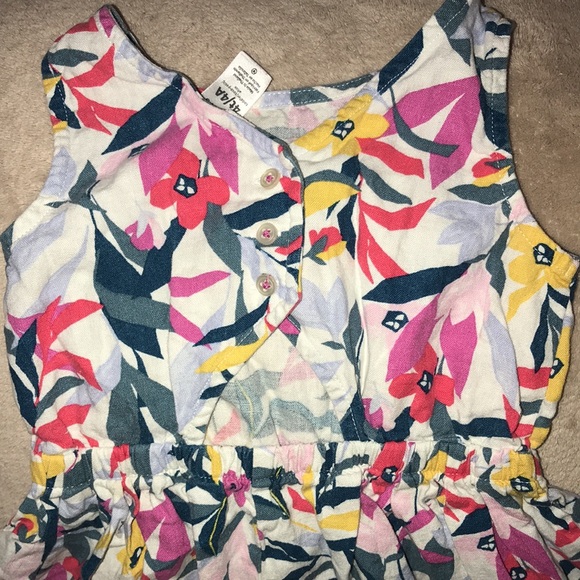Carter’s 4T multi colored floral print dress 💕 - Picture 3 of 5
